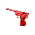 Red Luger gun MM2