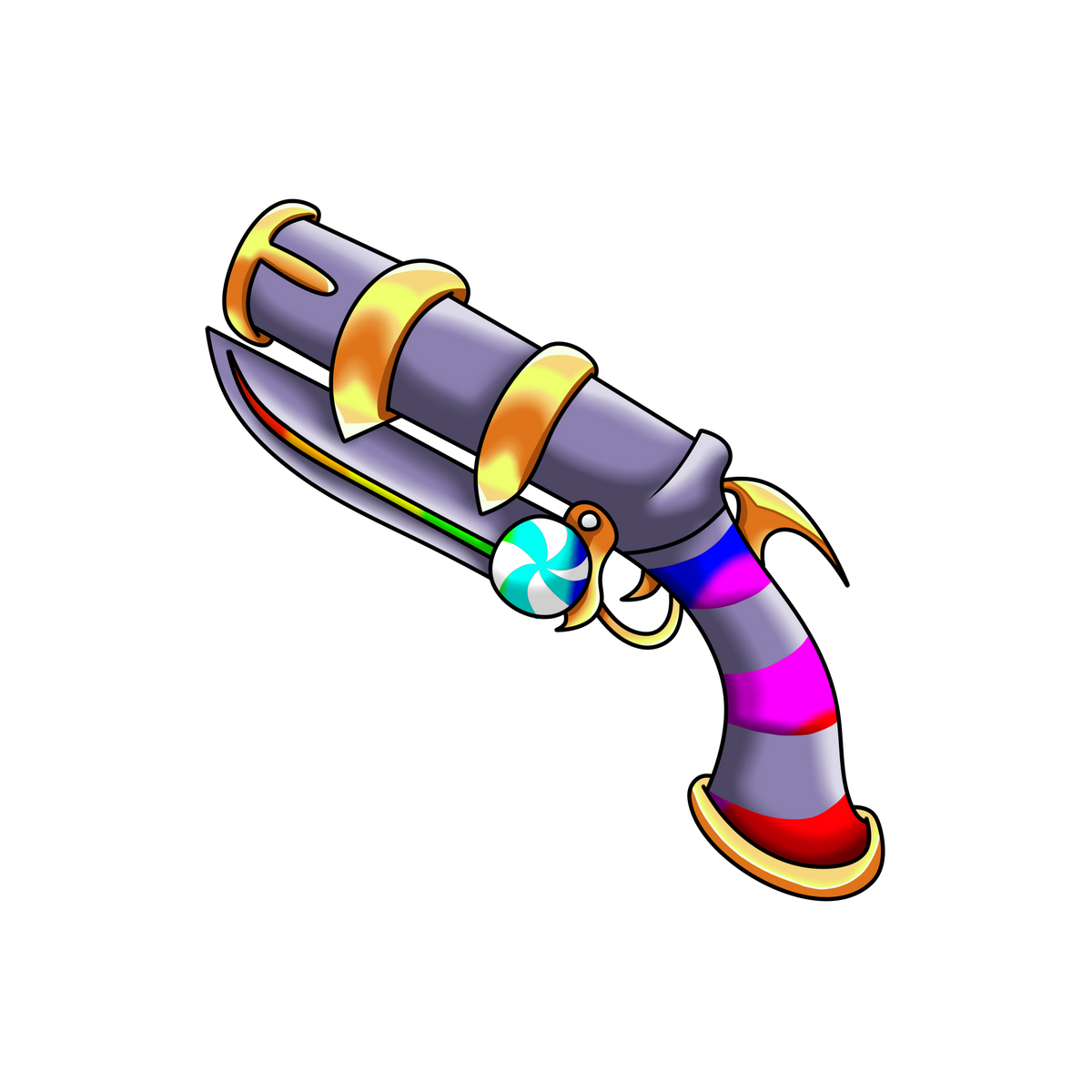 Chroma Swirly Gun MM2