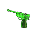 Green Luger Gun MM2