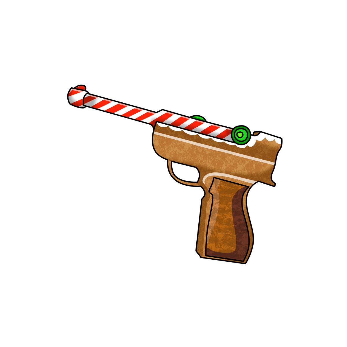 Ginger Luger Gun MM2