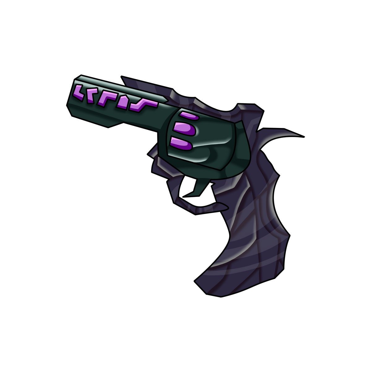 Elderwood Revolver Gun MM2