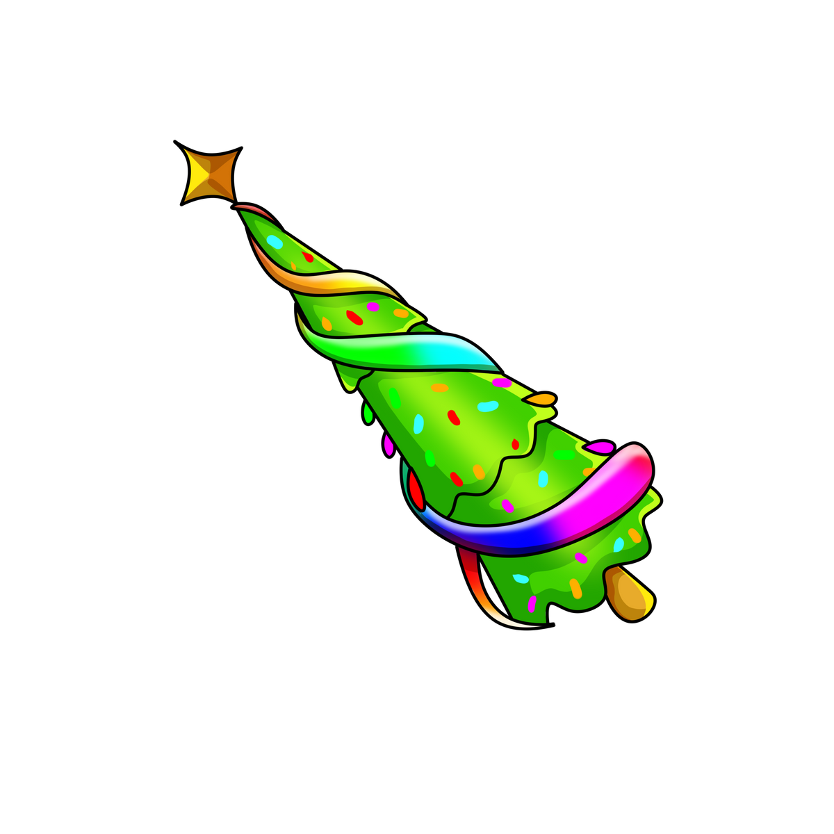 Chroma Evergreen Knife MM2
