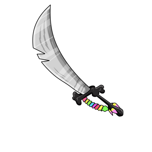 Chroma Boneblade Knife - Murder Mystery 2 (MM2)