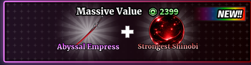 Abyssal Shinobi Bundle Abyssal Empress Strongest Shinobi