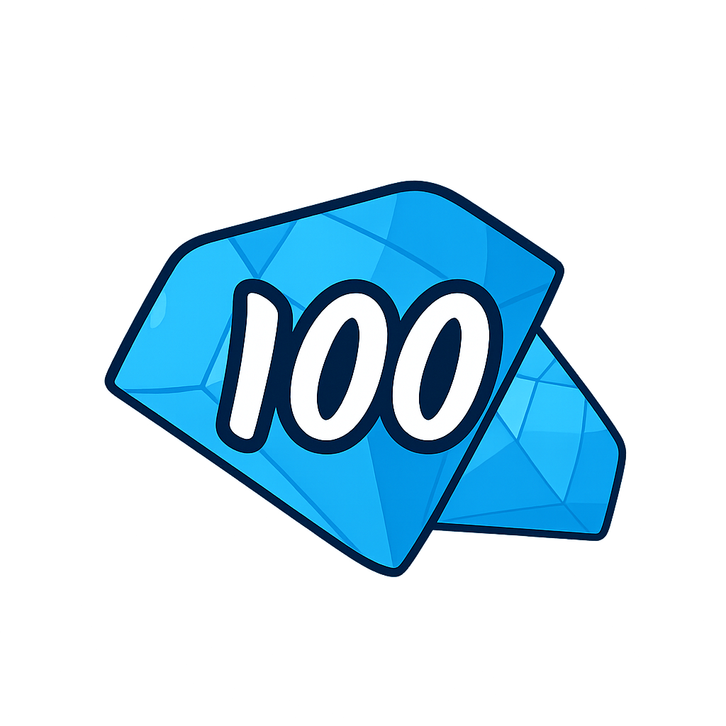 BloxGuy 99 Nights 100 Diamonds Roblox game currency