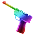 Chroma Luger MM2 Godly Gun Roblox Murder Mystery 2
