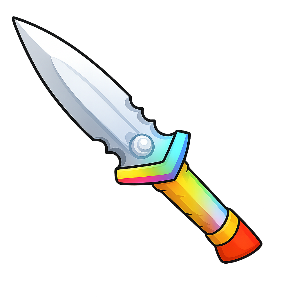 Chroma Snow Dagger - Murder Mystery 2 (MM2)