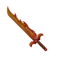 Flames MM2 Godly Knife Roblox Murder Mystery 2