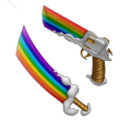 MM2 Rainbow Bundle Roblox Murder Mystery 2 rainbow themed weapons