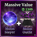Moon Bundle Sailor Piece Moon Slayer and Moon Outfit